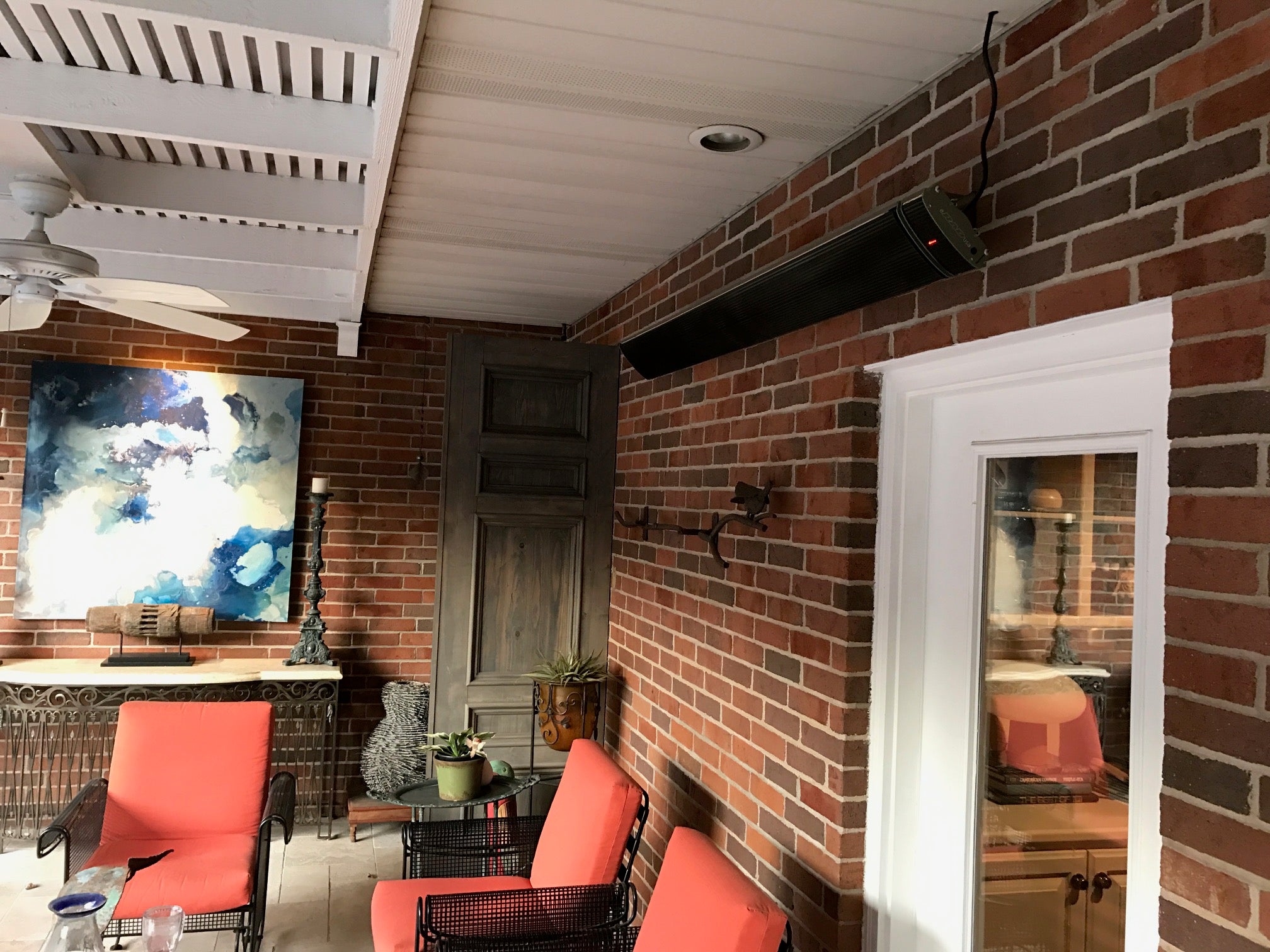 82.5" Zero Light Electric Patio Heater (3200W/220V)