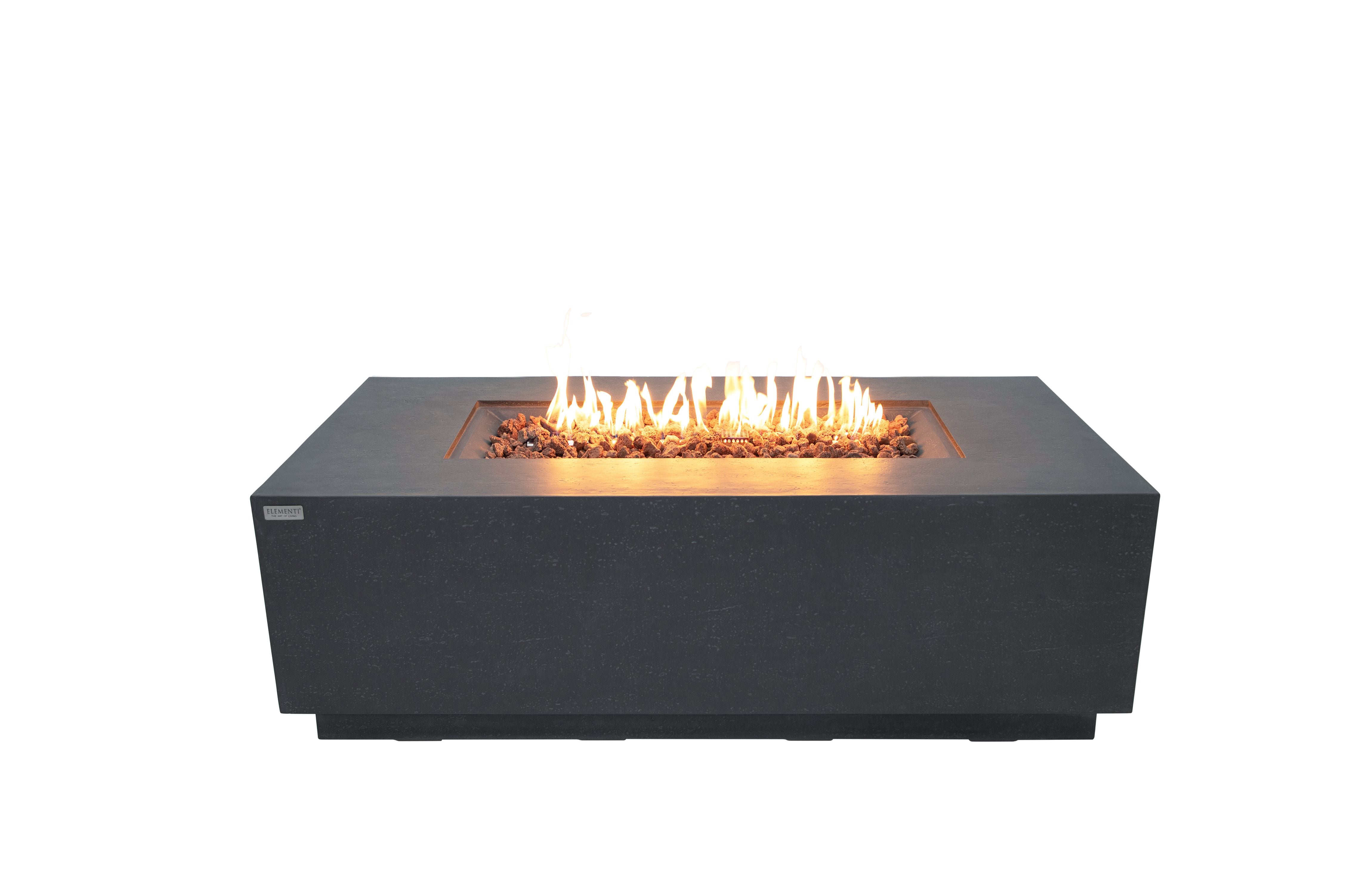 Andes Fire Table with internal propane tank holder