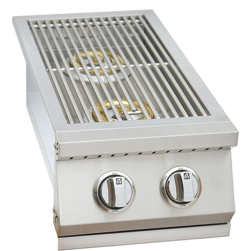 KoKoMo Grills Professional Double Side Burner with removable cover