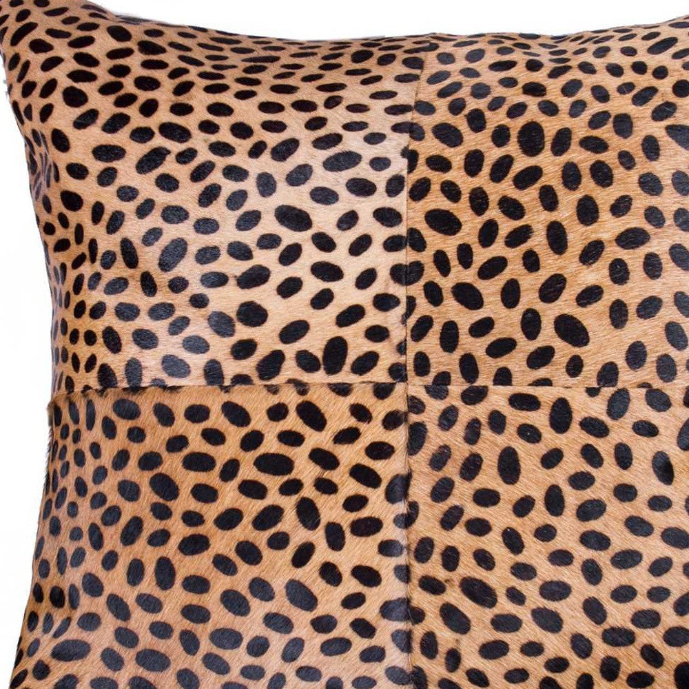 18" X 18" X 5" Cheetah Quattro  Pillow