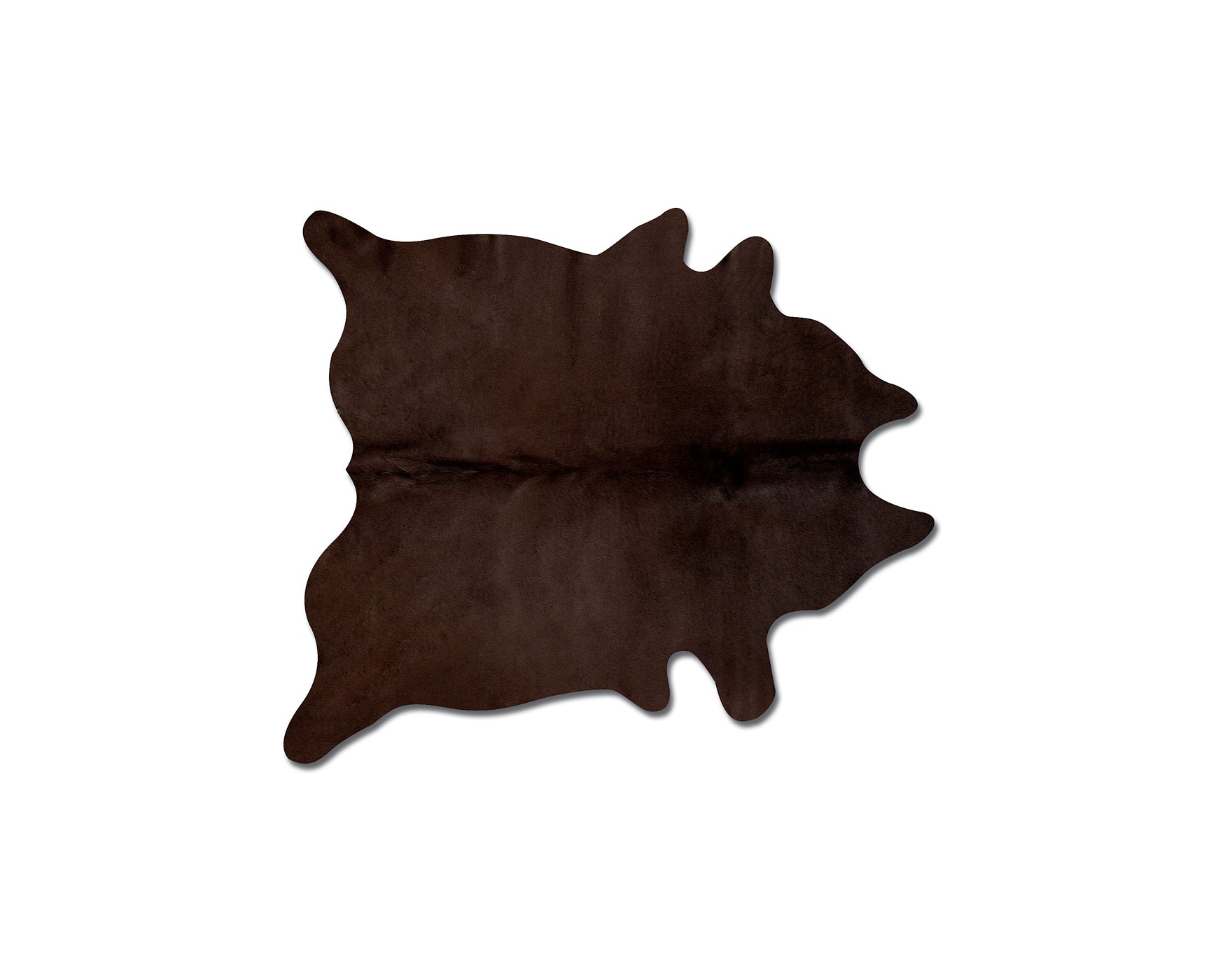 60" X 84" Chocolate Cowhide - Area Rug