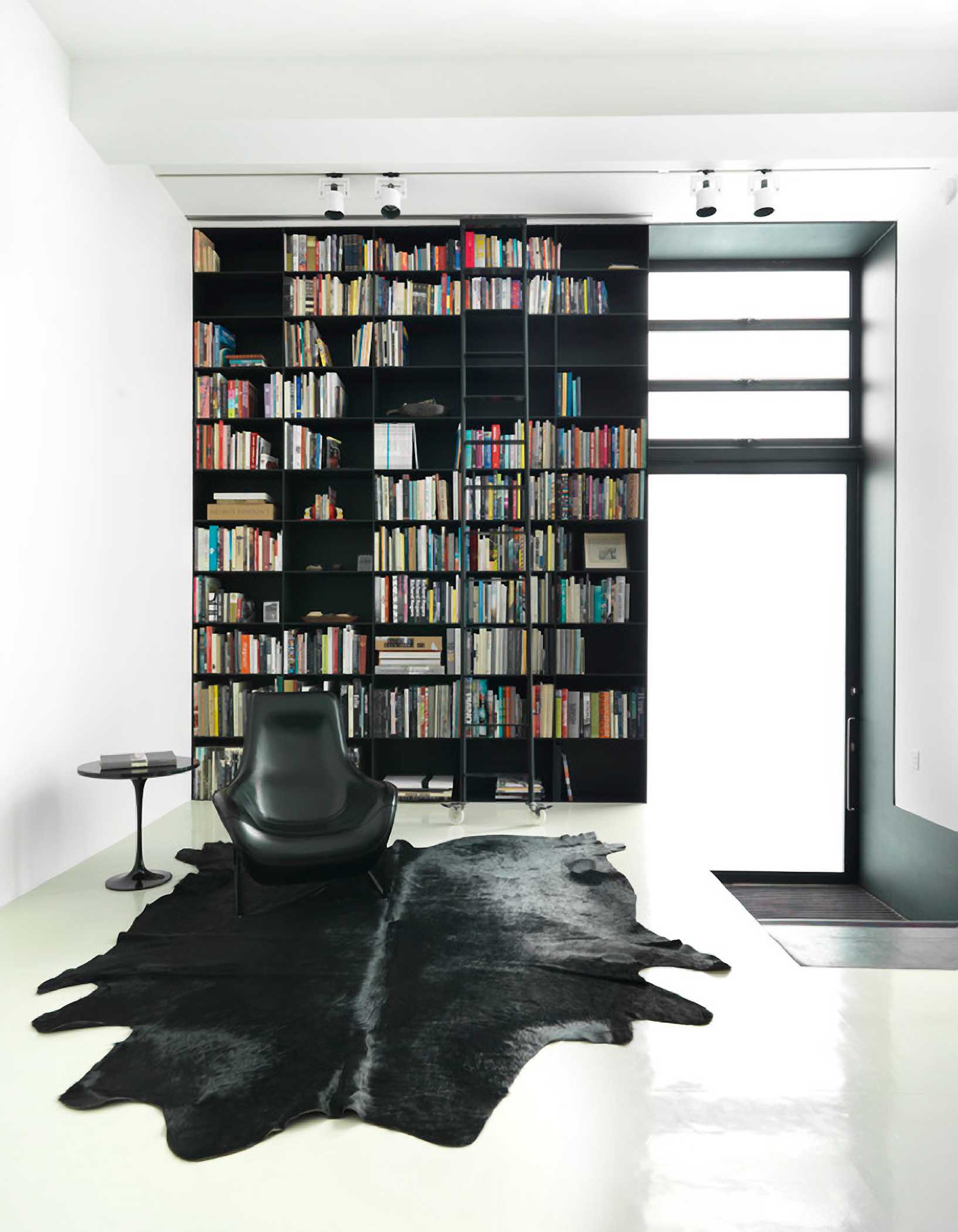 60" X 84" Black Cowhide - Area Rug