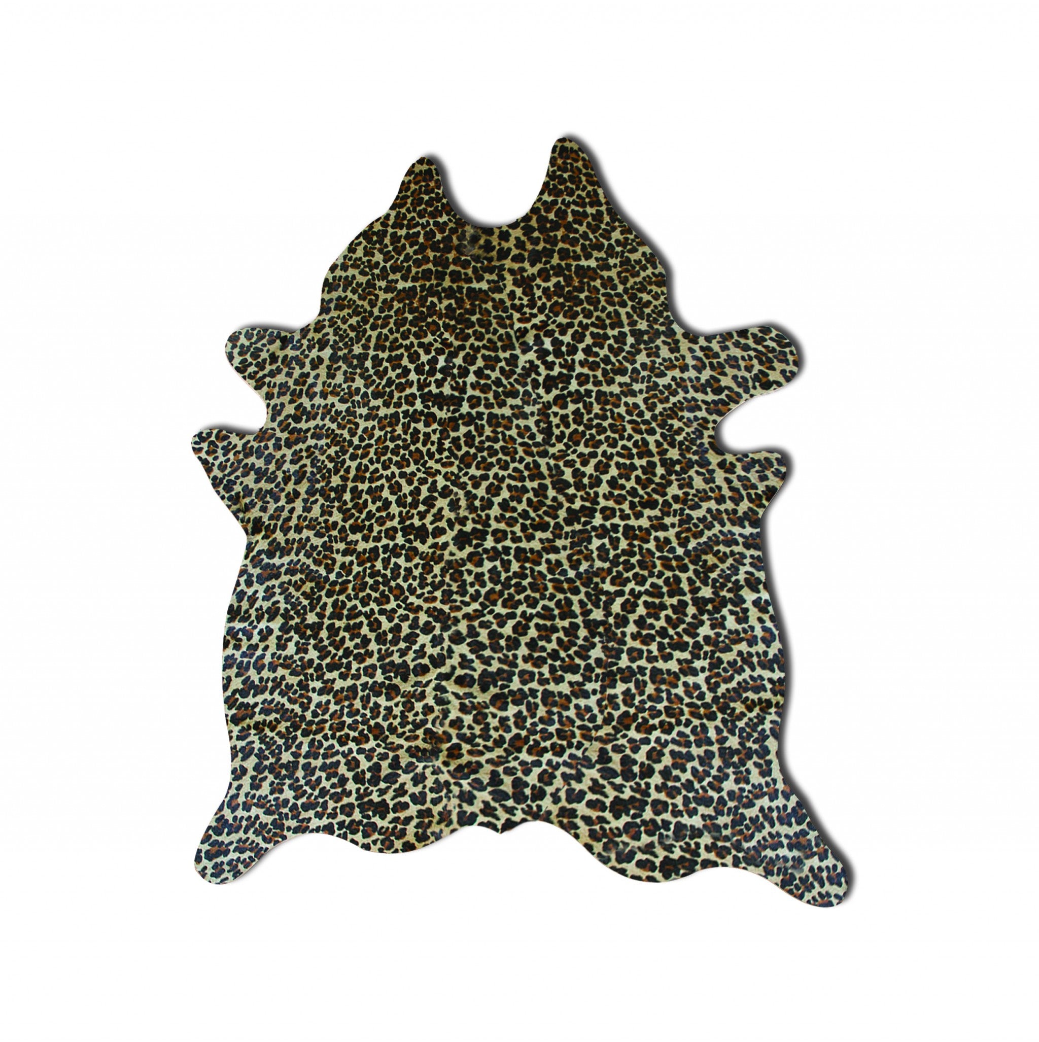 60" X 84" Leopard Cowhide - Area Rug