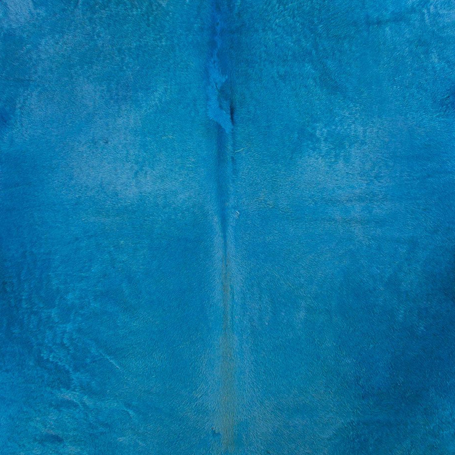 60" X 84" Blue Cowhide - Area Rug