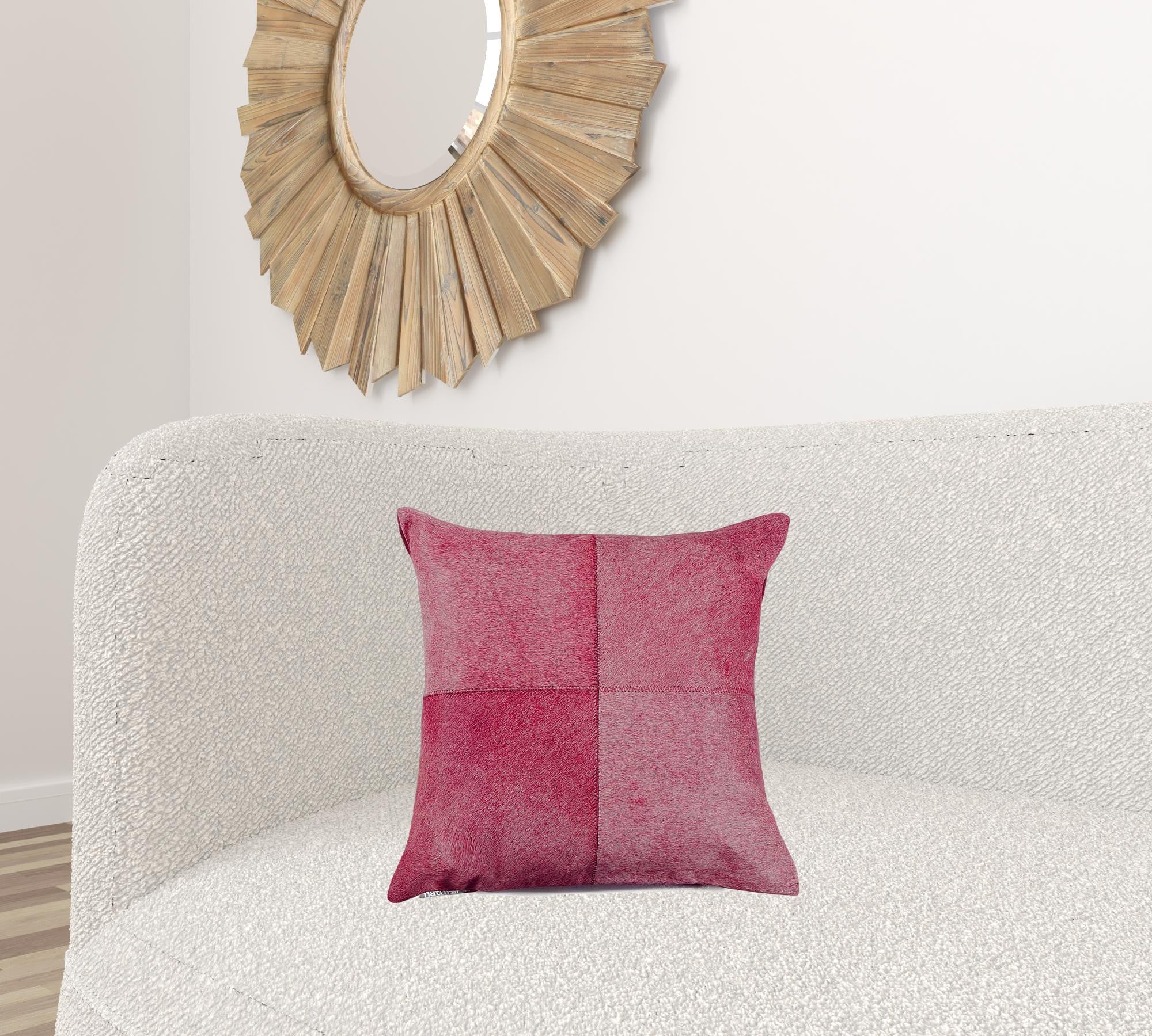 18" X 18" X 5" Fuchsia  Pillow