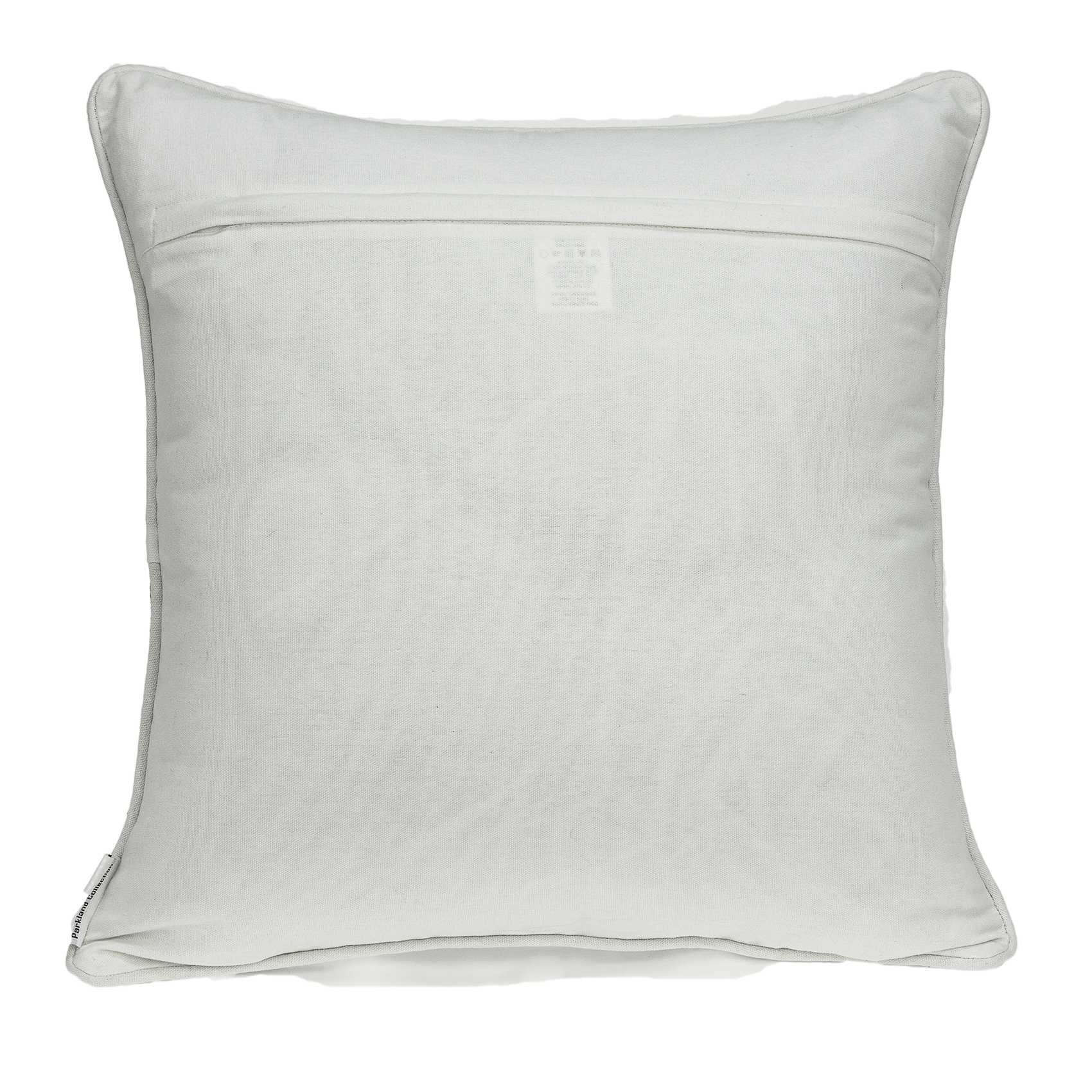 20" X 7" X 20" Cool Gray And White Pillow Cover With Poly Insert