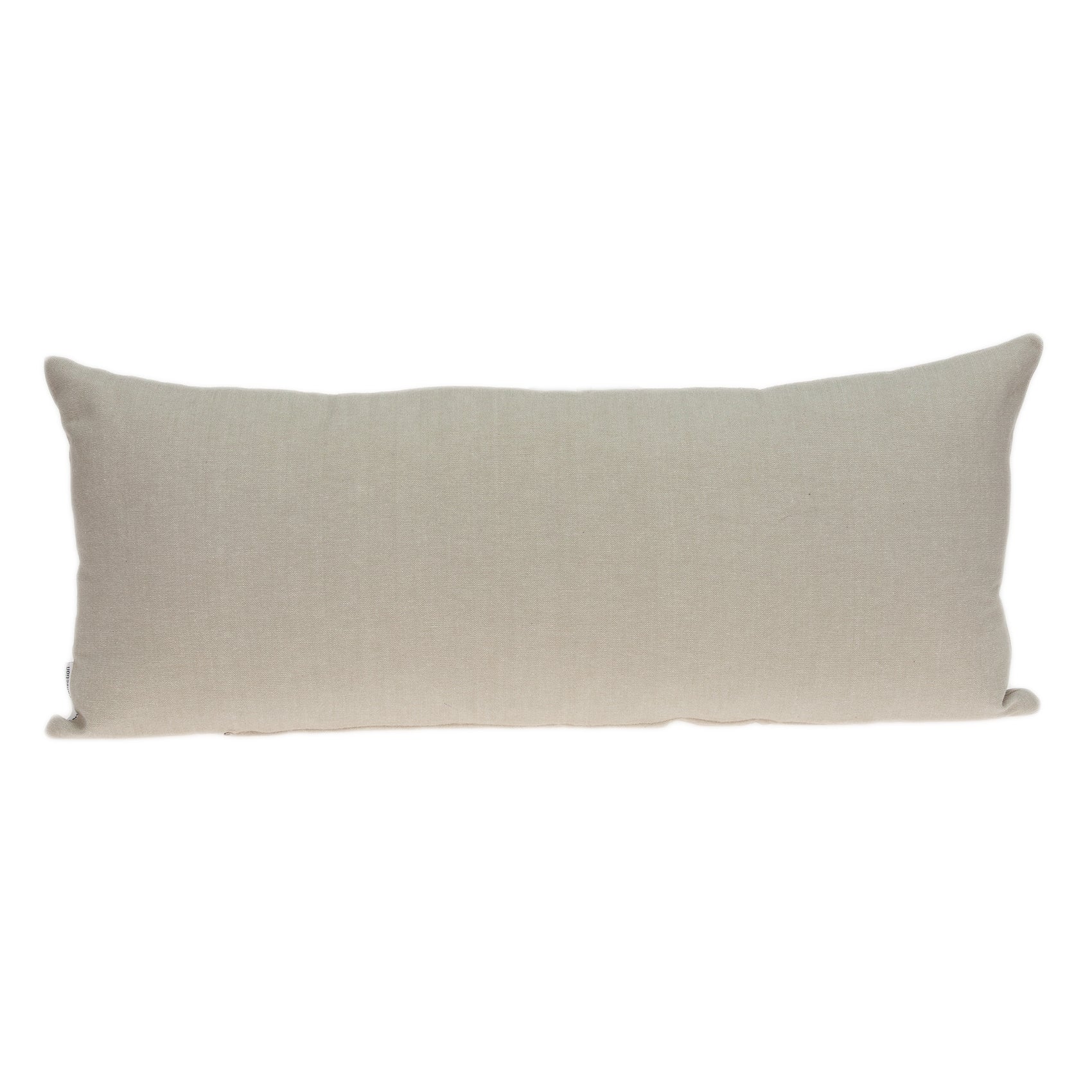 28" X 6" X 12" Transitional Beige Pillow Cover With Poly Insert