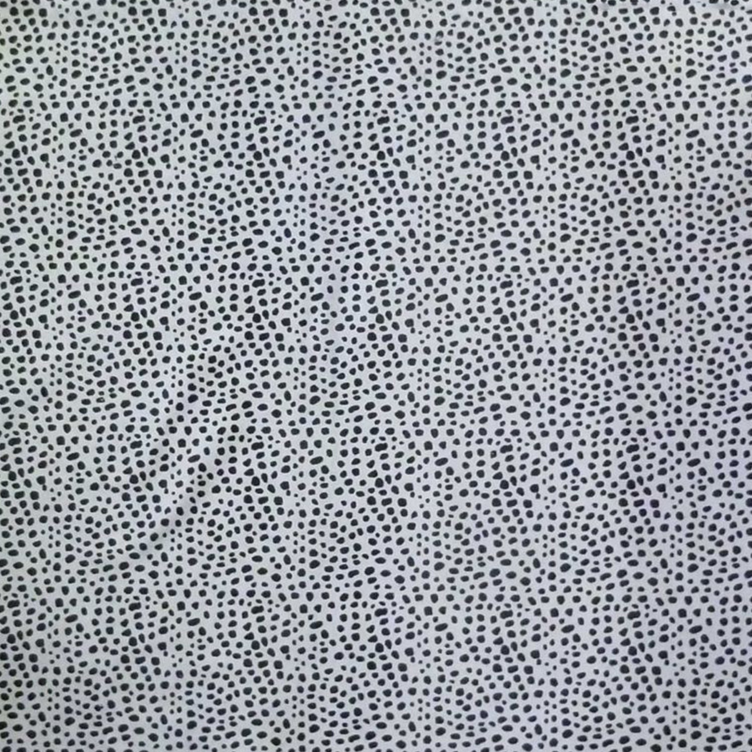 6 Ft Black And White Cheetah Stenciled Cowhide Rug