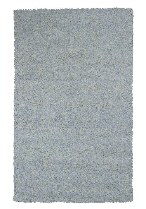 8'X10' Blue Heather Indoor Shag Rug