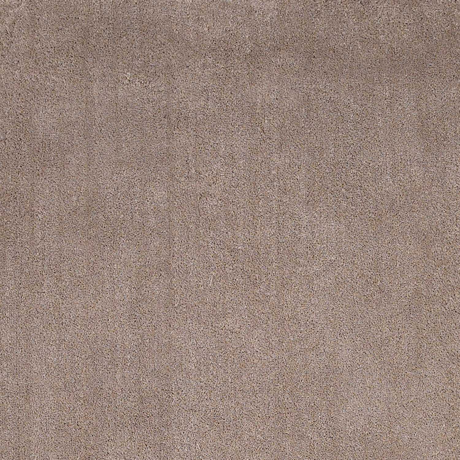 8' X 11' Solid Tan Beige Shag Area Rug