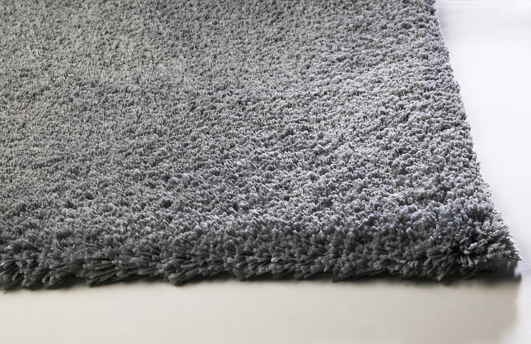 8'X11' Grey Indoor Shag Rug