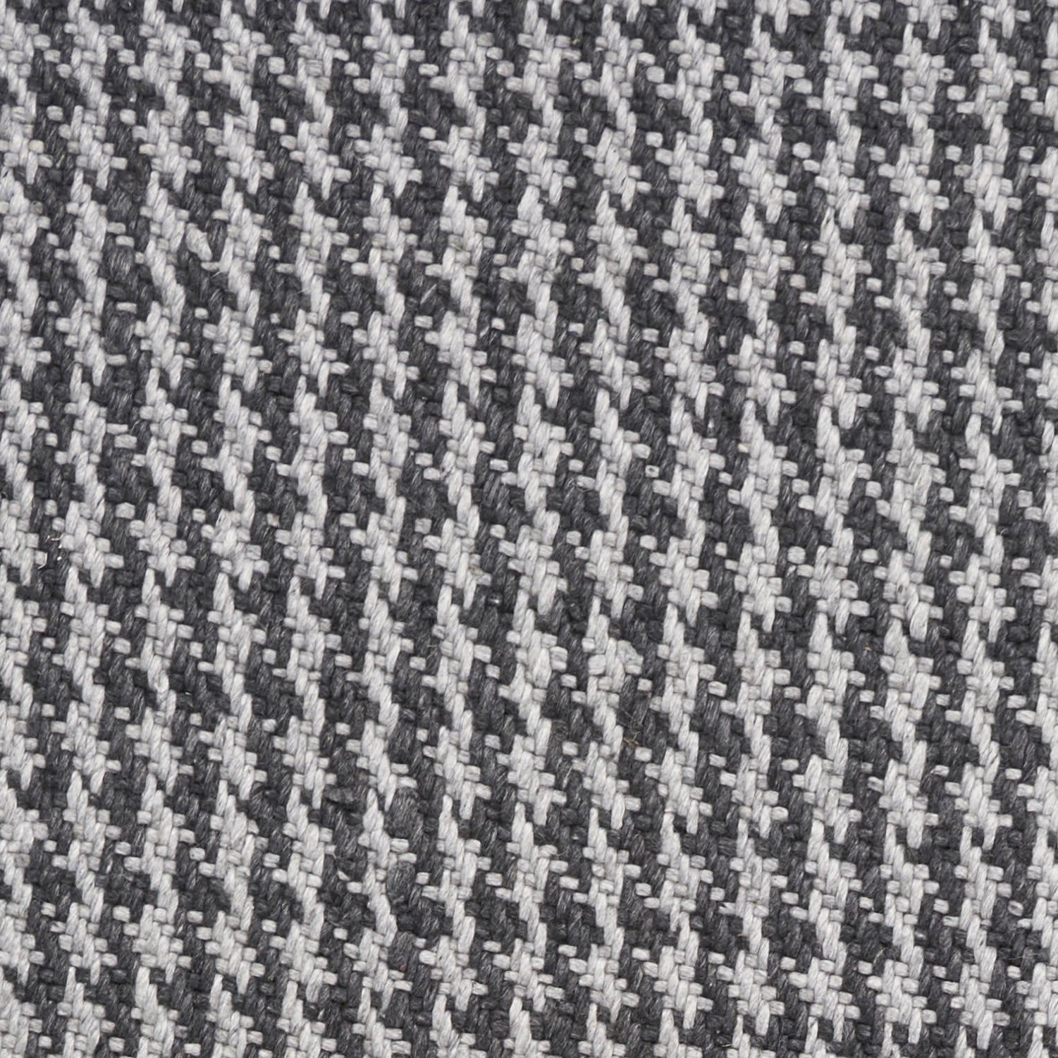 8'X10' Grey Hand Woven Houndstooth Indoor Area Rug