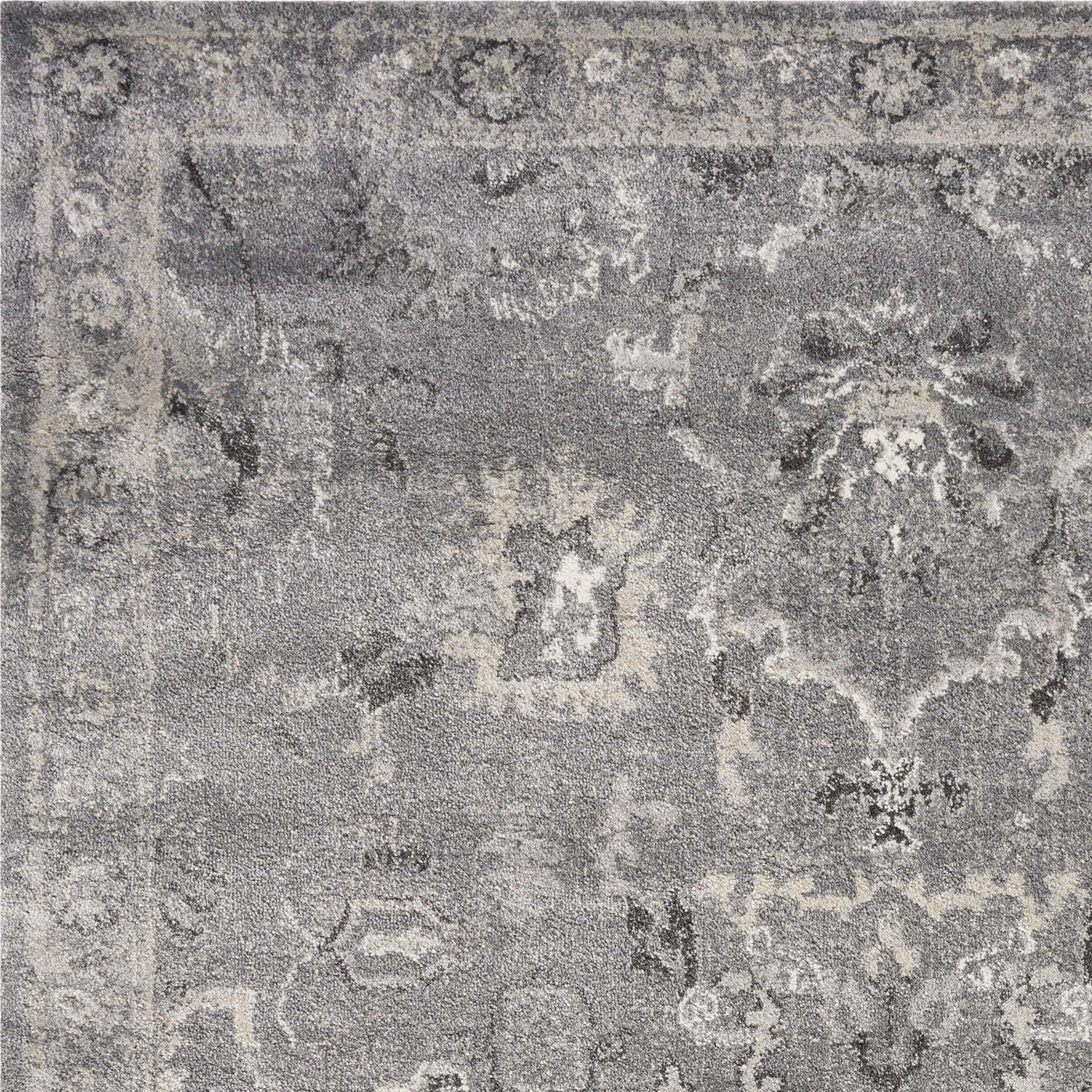 8' x 13' Gray Area Rug