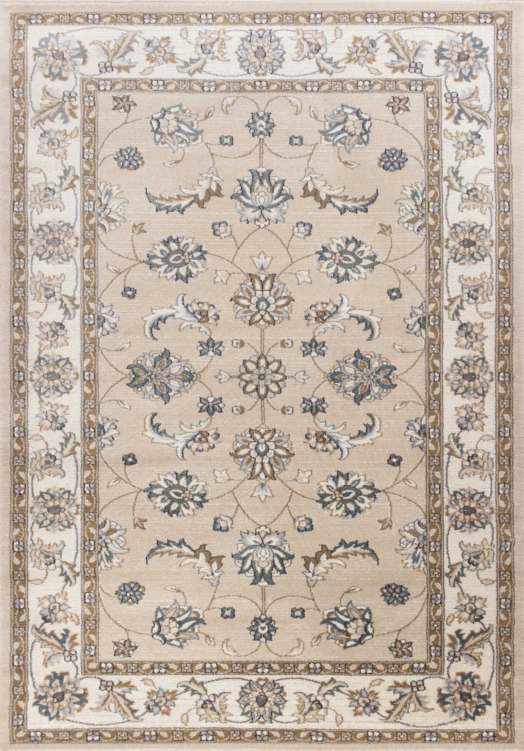 9' X 12'  Polypropylene Beige Or  Ivory  Area Rug