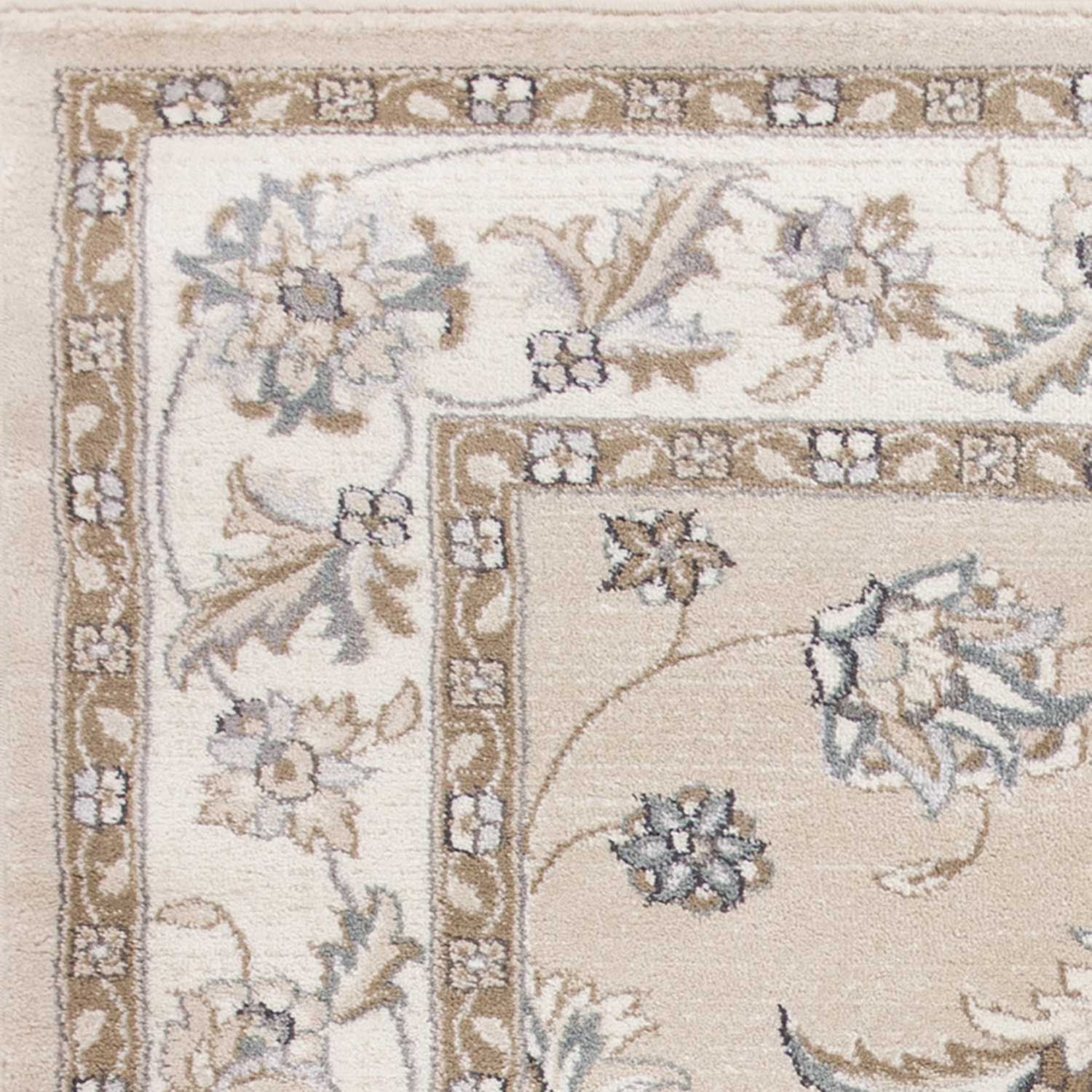 9' X 12'  Polypropylene Beige Or  Ivory  Area Rug