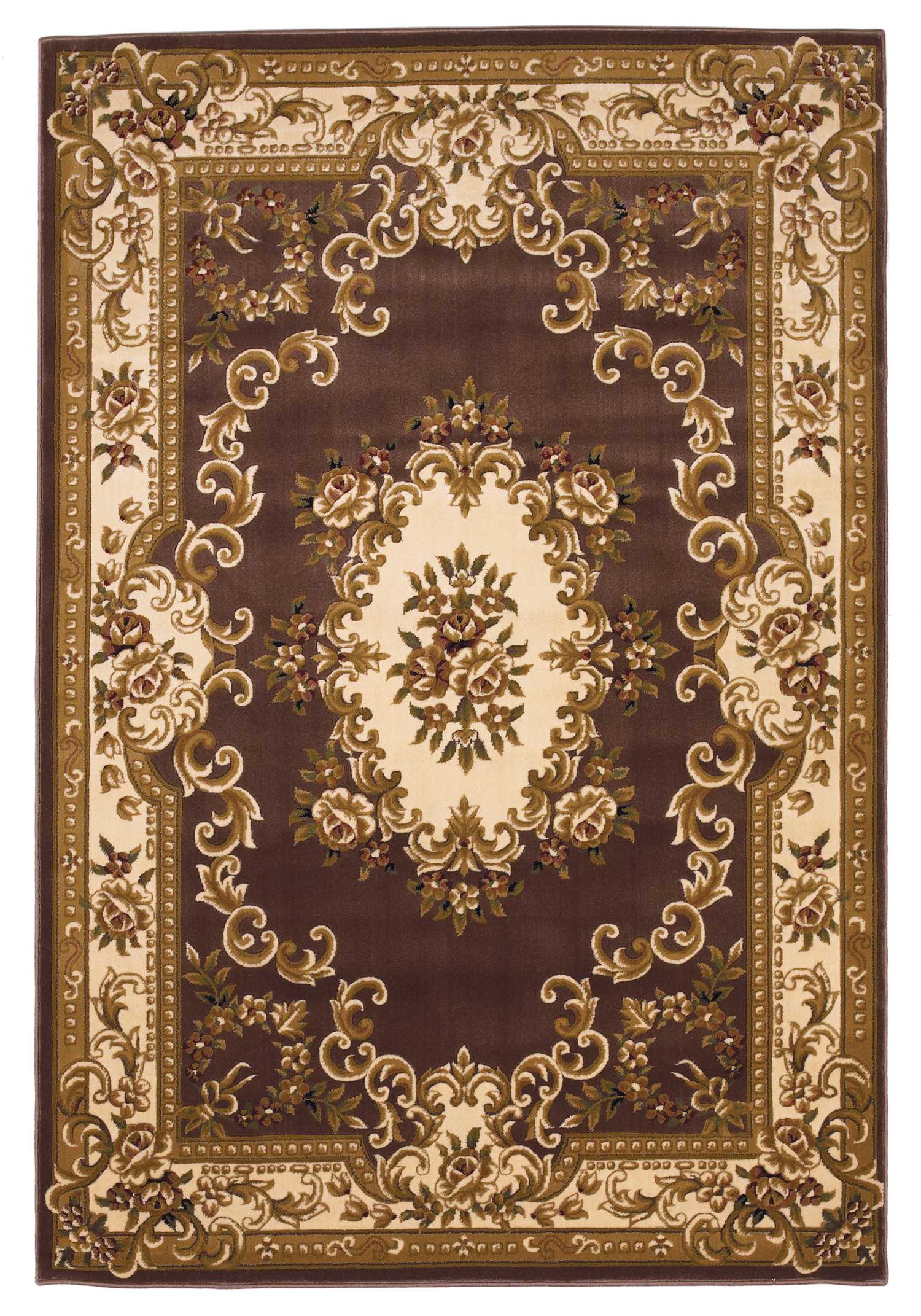 9' X 13'  Polypropylene Plumor Ivory Area Rug