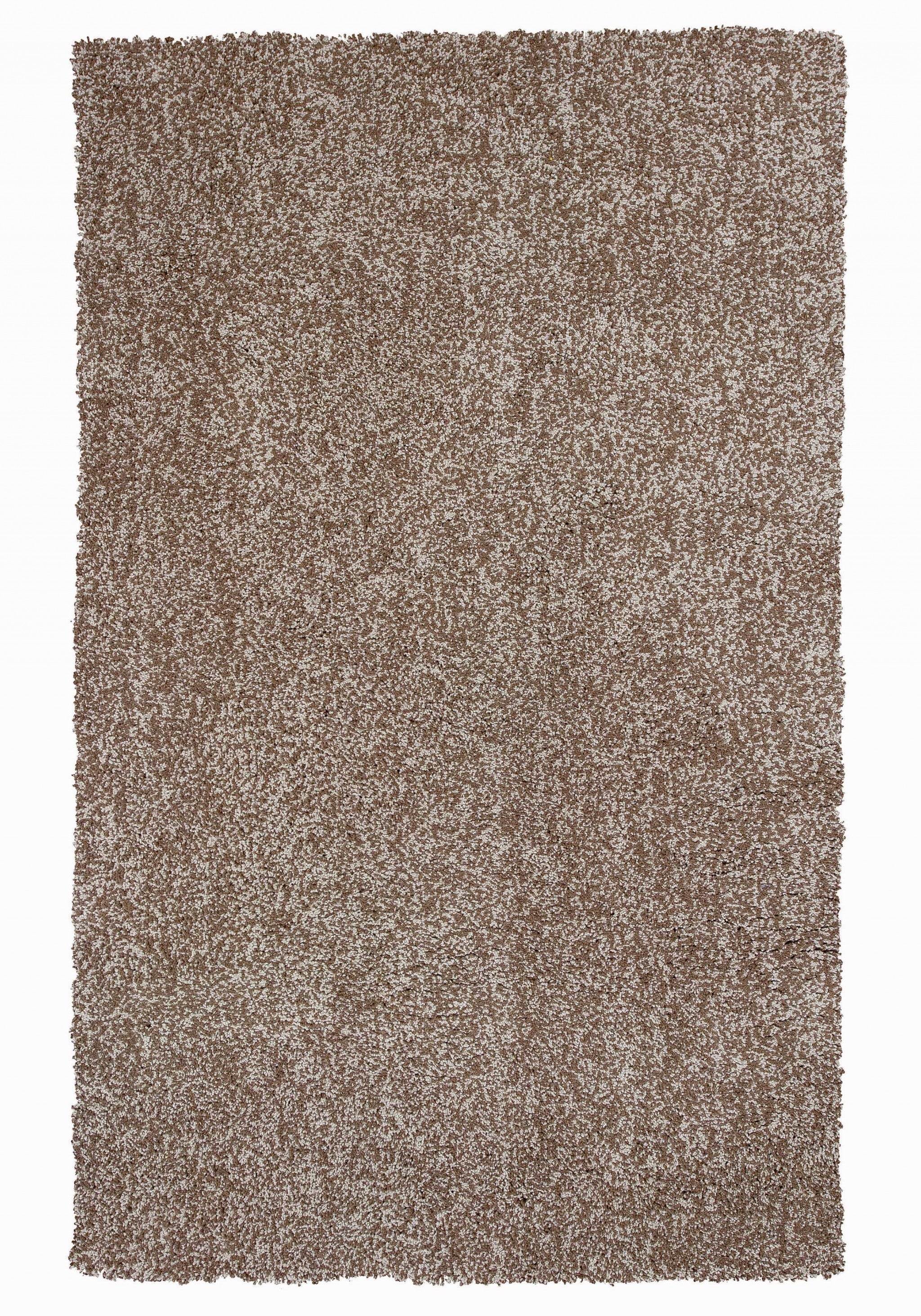 9' X 13' Polyester Beige Heather Area Rug