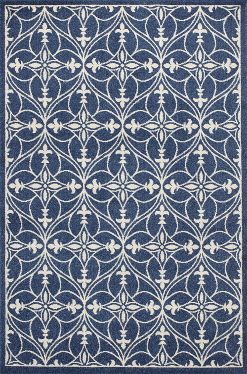 2' X 3' Denim Classical Uv Treated Accent Rug