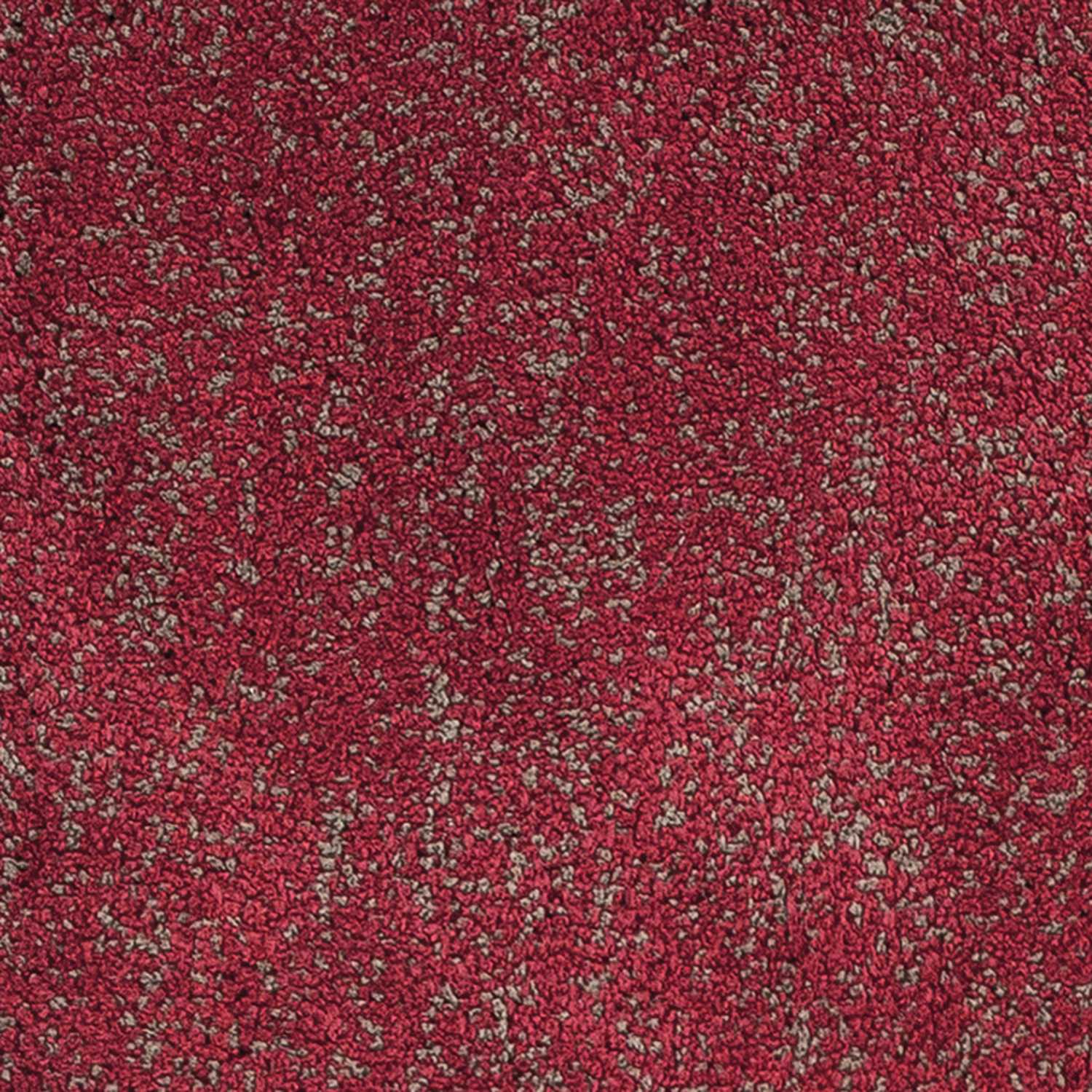 2' X 4' Polyester Red Heather Area Rug