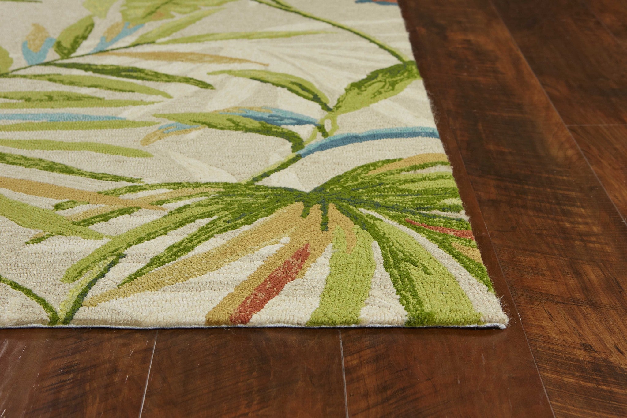 3' X 5' Sand Tropical Uv Treated Area Rug