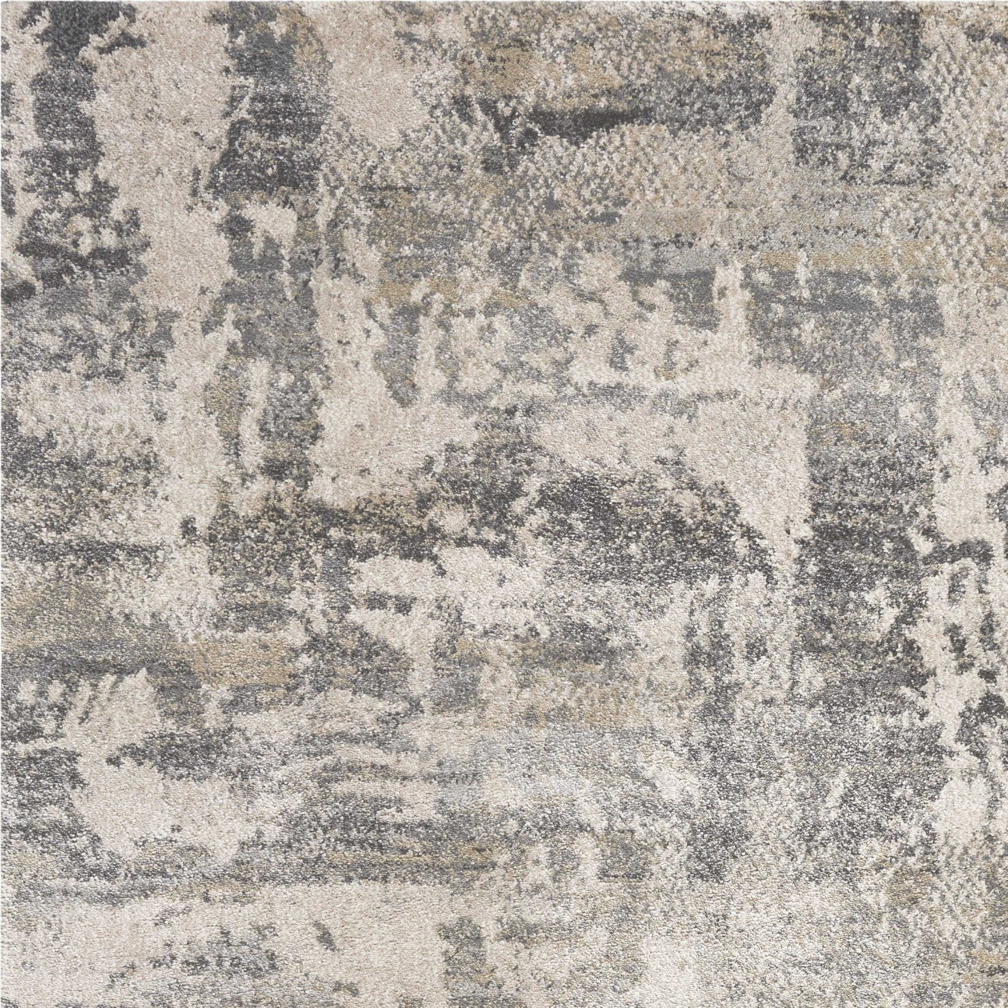 3' X 5' Natural Abstract Area Rug