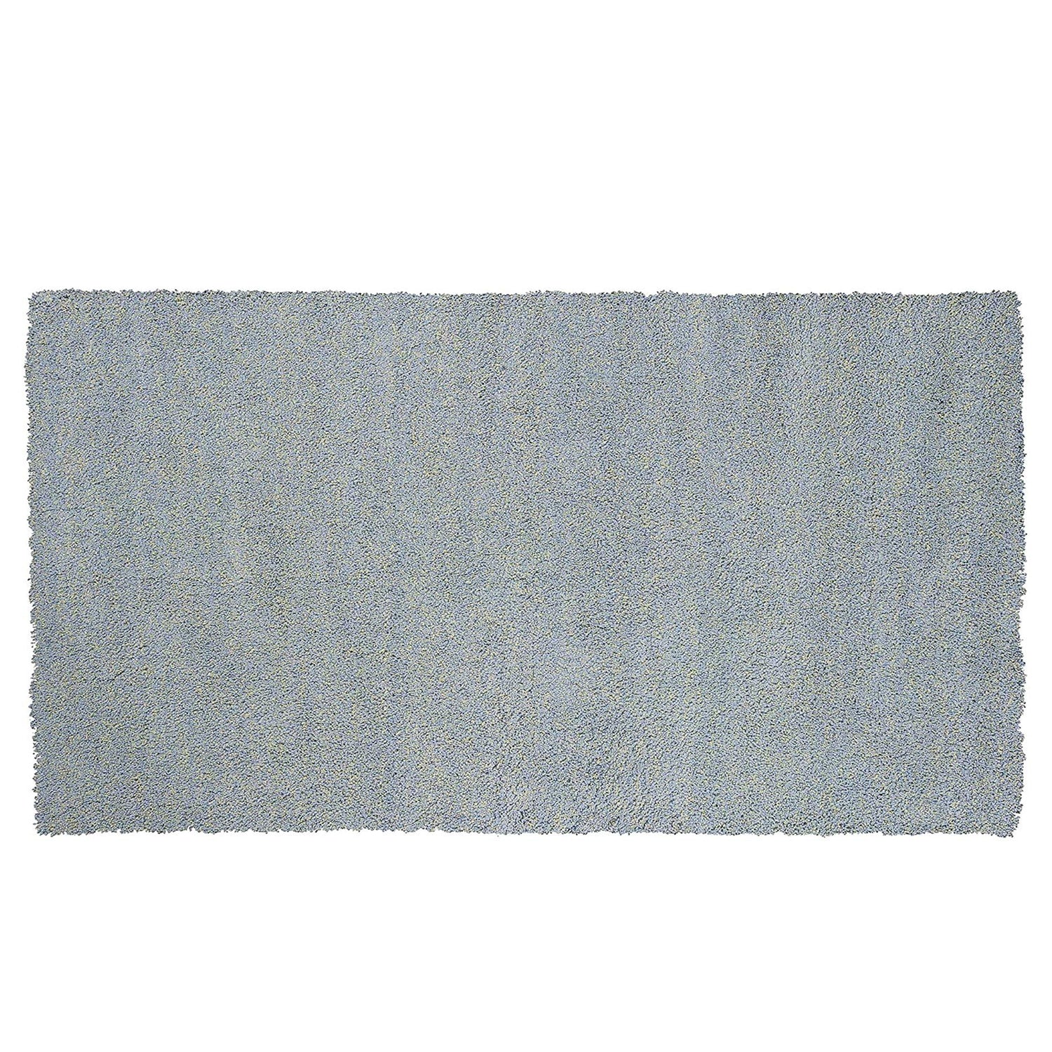 3' X 5' Blue Heather Plain Area Rug