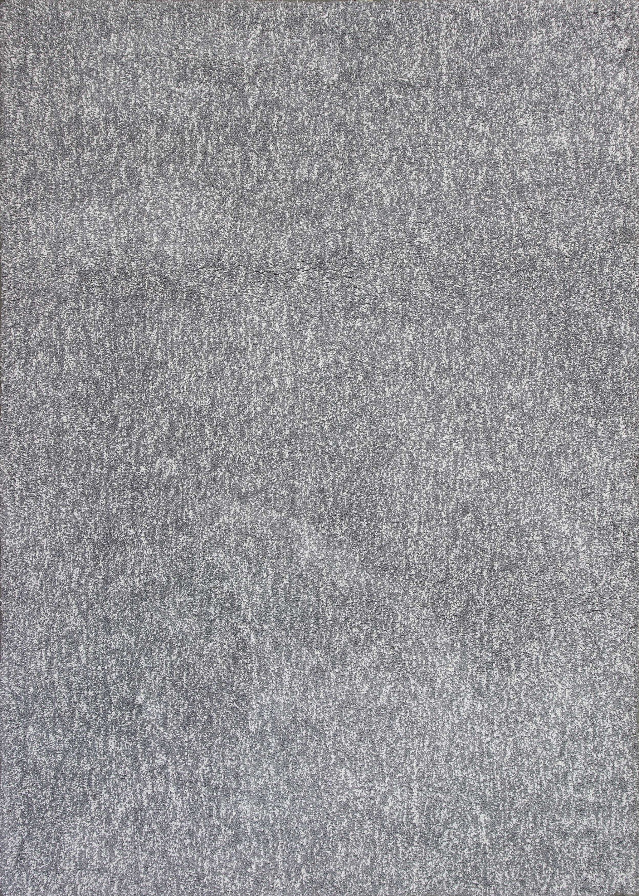 3'X5' Grey Heather Indoor Shag Rug