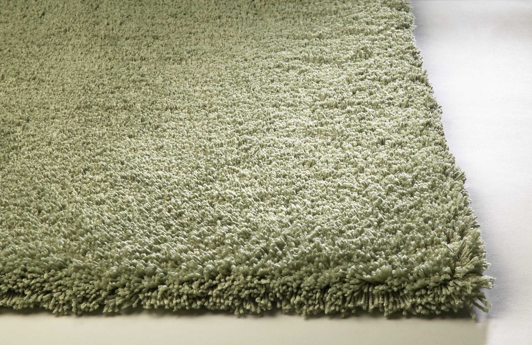 3'X5' Sage Green Indoor Shag Rug