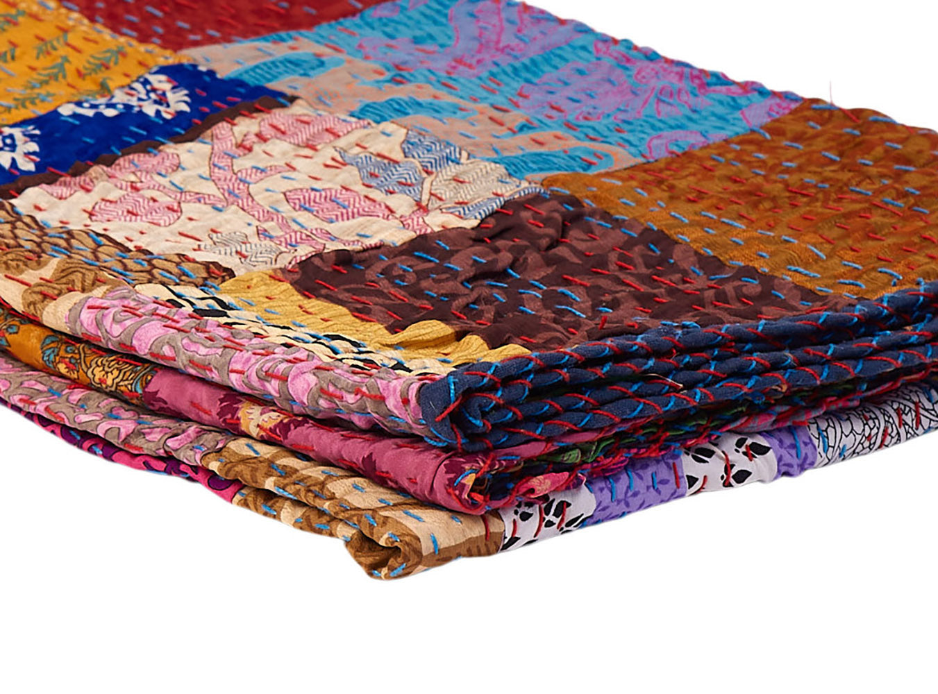 50" X 70" Silk Multicolor Throws