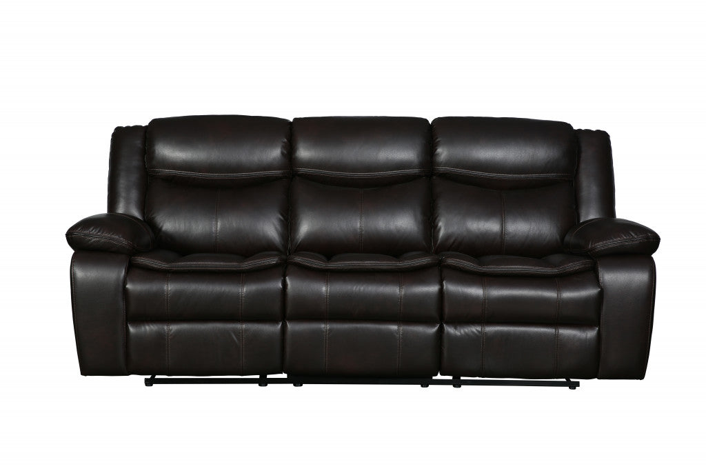 150" X 72" X 80" Brown  Sofa Love