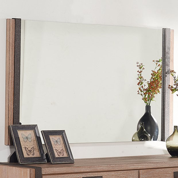 Natural Rectangle Accent Mirror