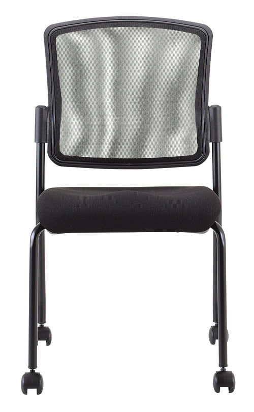 Black Adjustable Swivel Mesh Rolling Task Chair