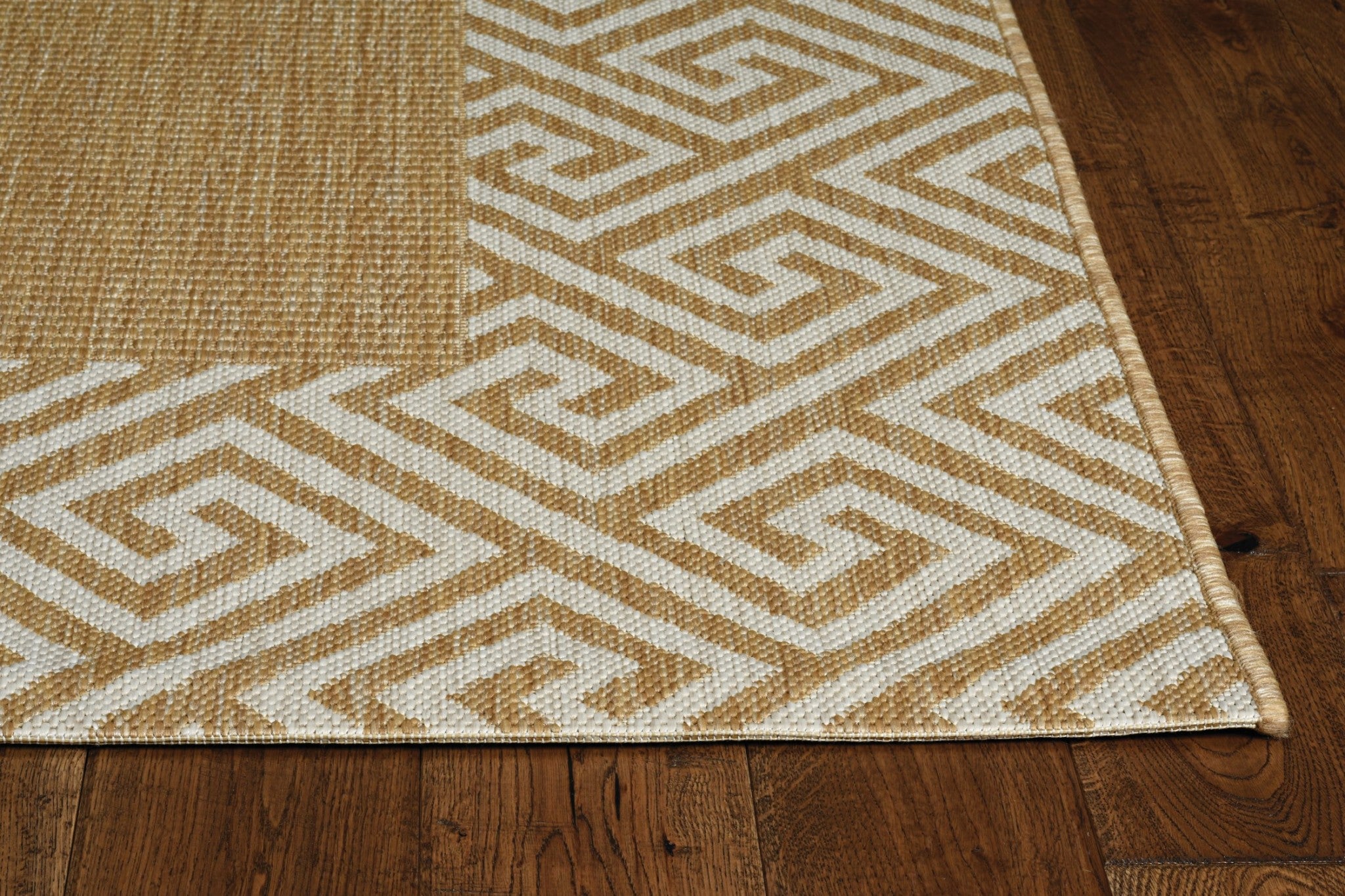 3' X 5' Natural Polypropylene Area Rug