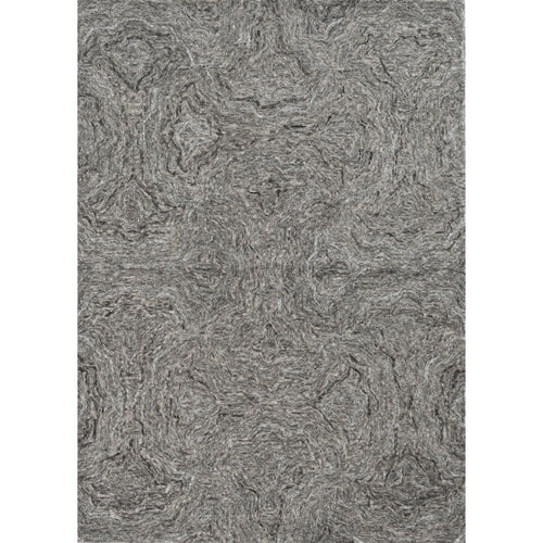 8'X10' Grey Hand Tufted Abstract Indoor Area Rug