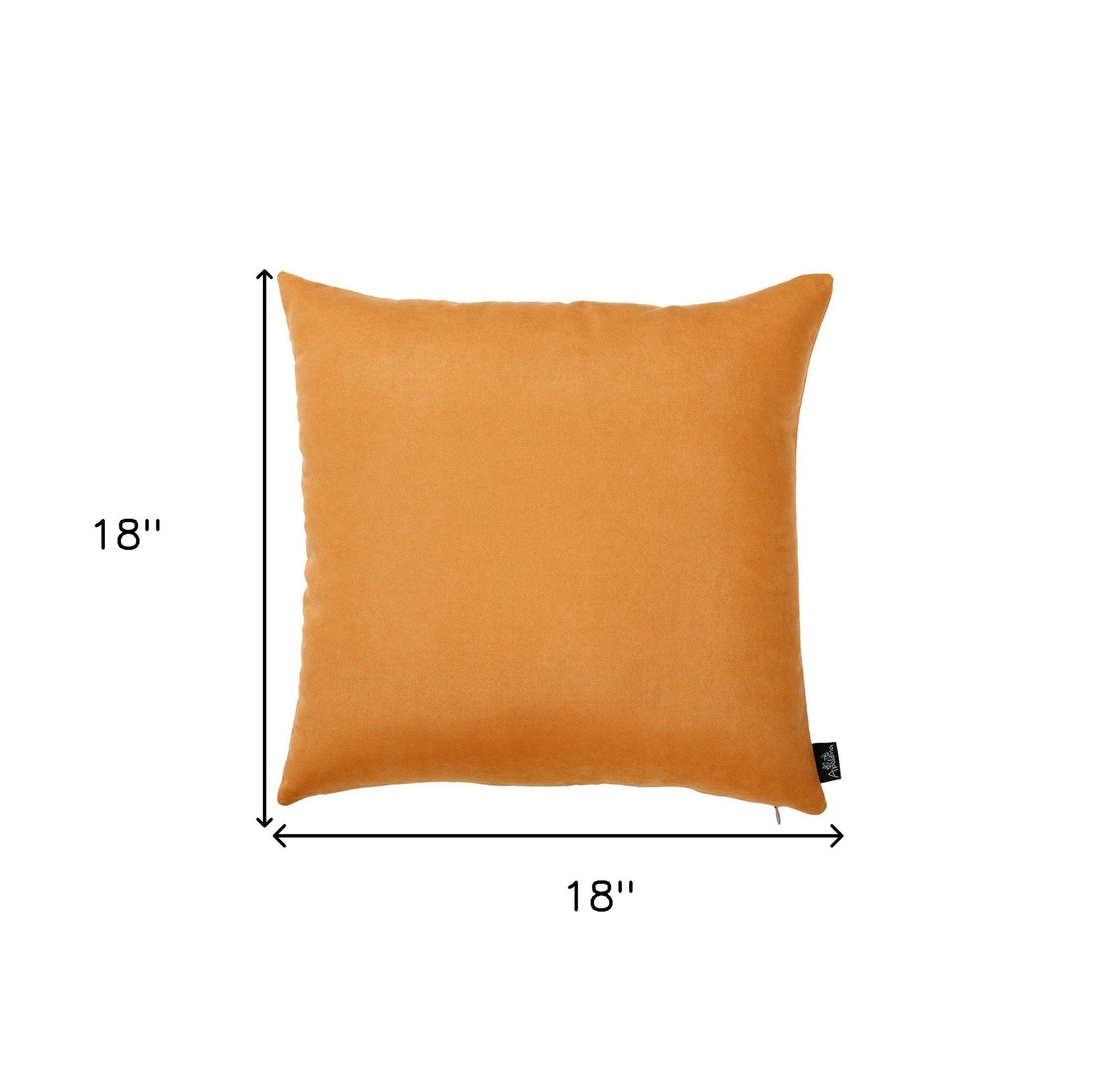 Set Of 2 18"  Fall Season Pumpkin Pie Throw Pillow Cover In Multicolor