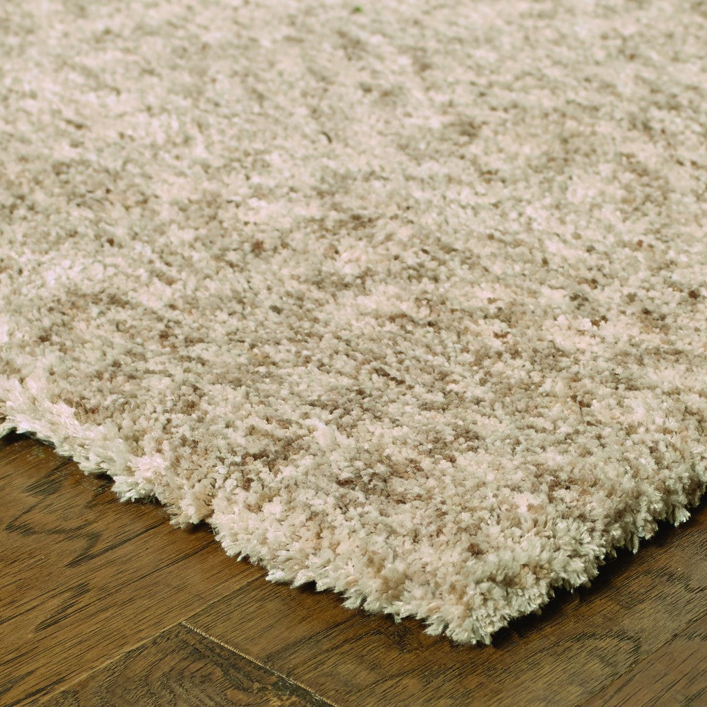 7’ X 10’ Modern Soft Tan Indoor Area Rug