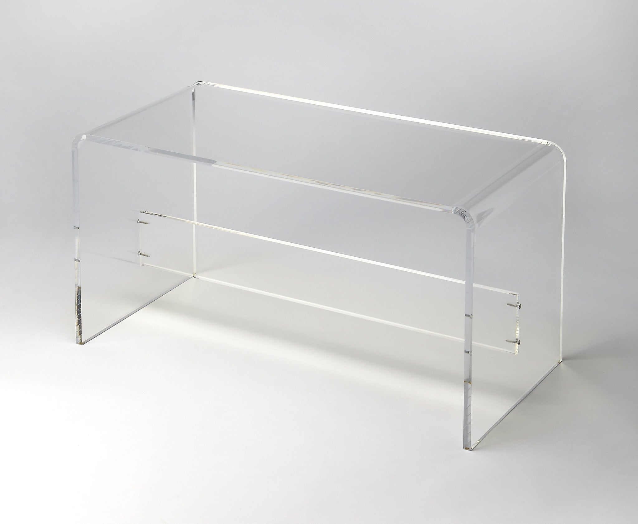 Modern Chic Acrylic Bench