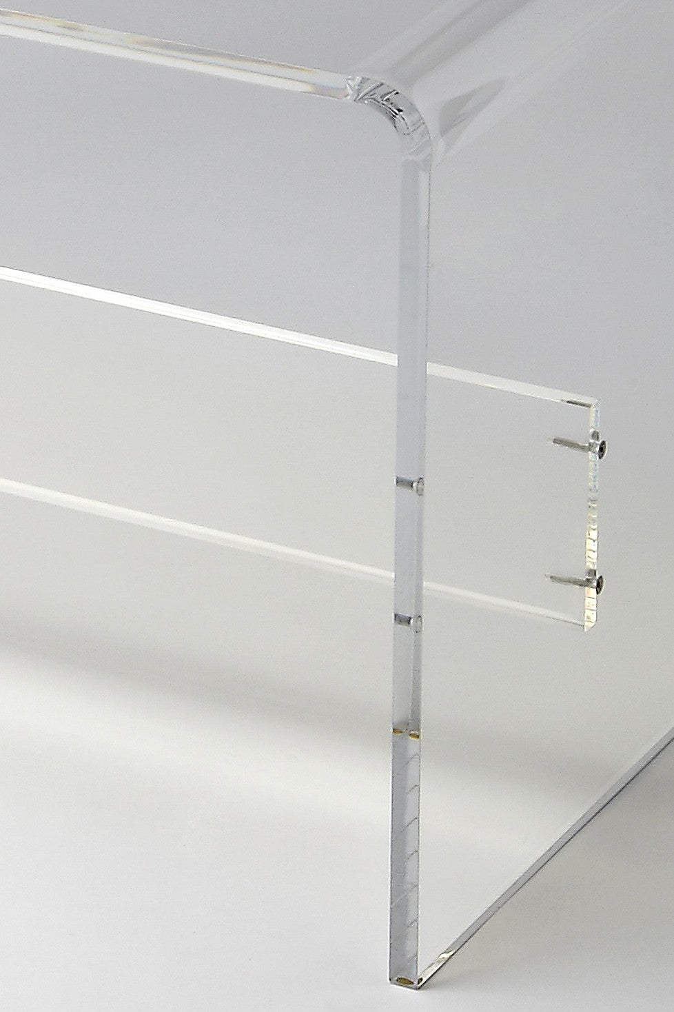 Modern Chic Acrylic Bench