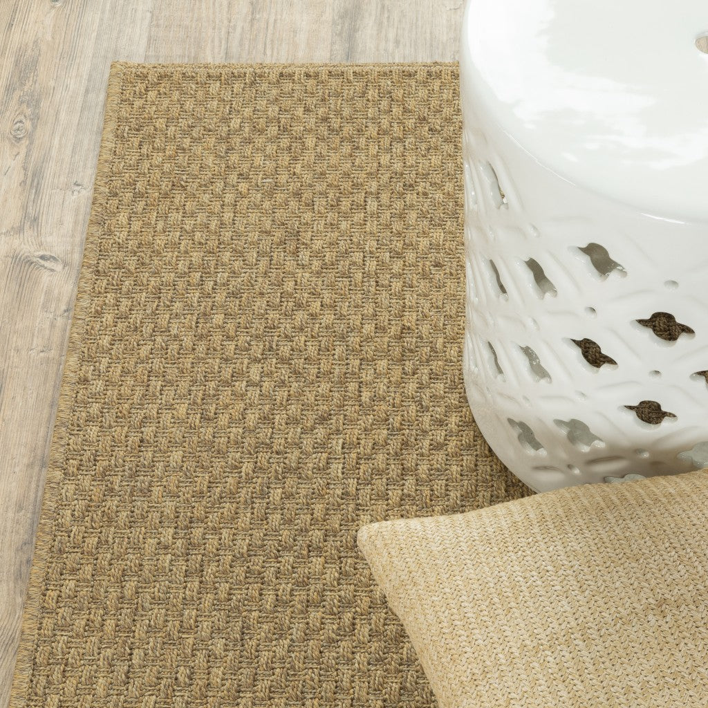 Tan Indoor Outdoor Area Rug