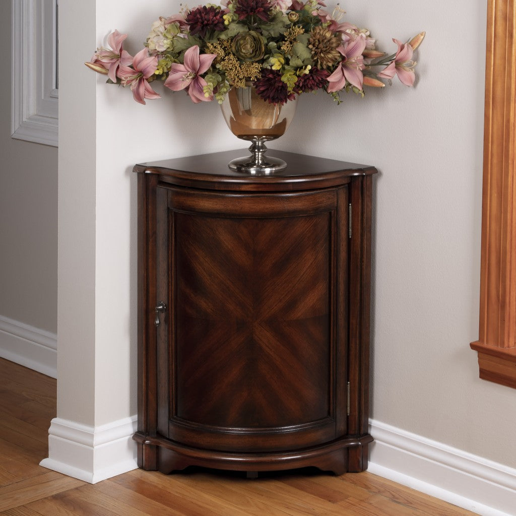 23" Dark Brown Standard Accent Cabinet