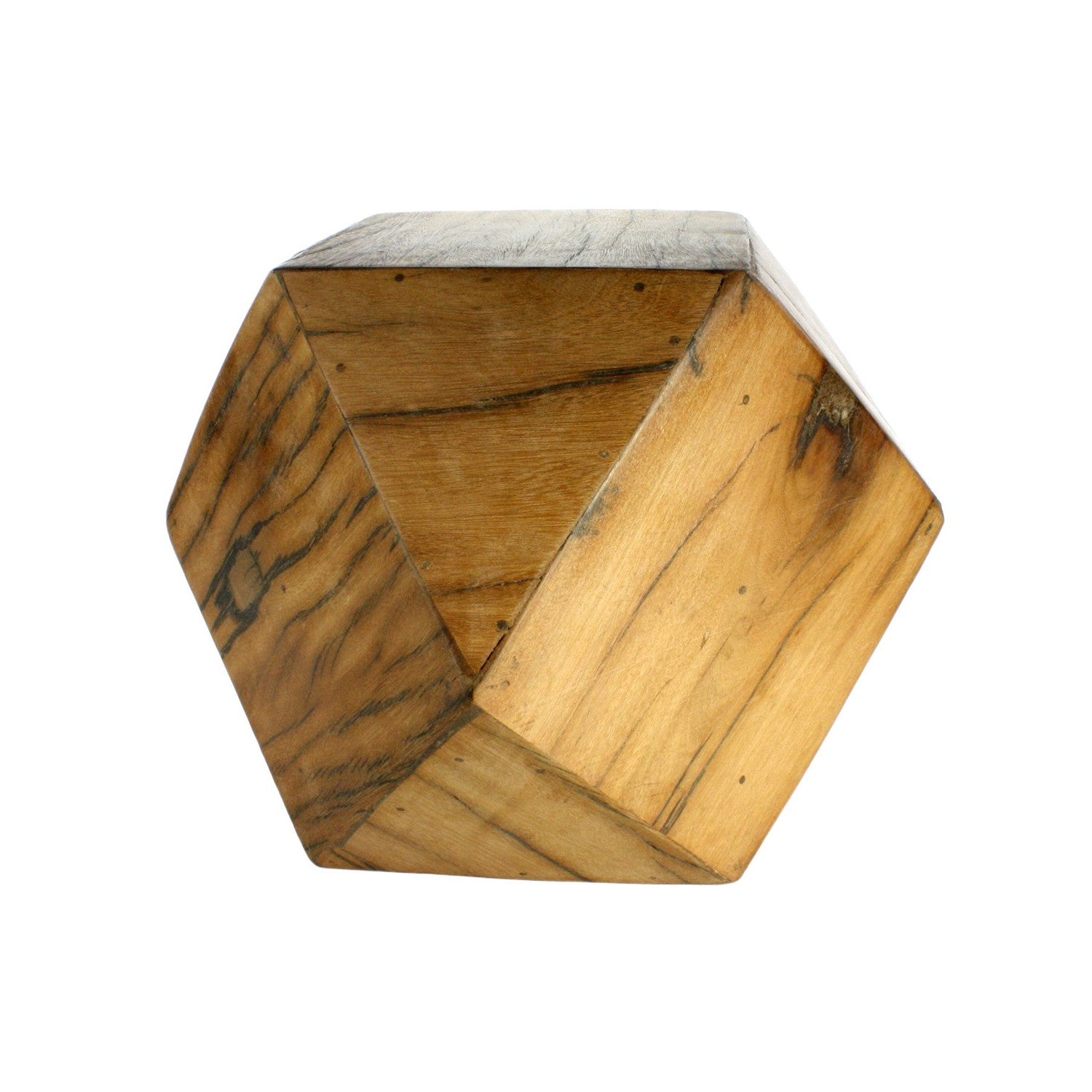 Wooden Geometric Sculpture