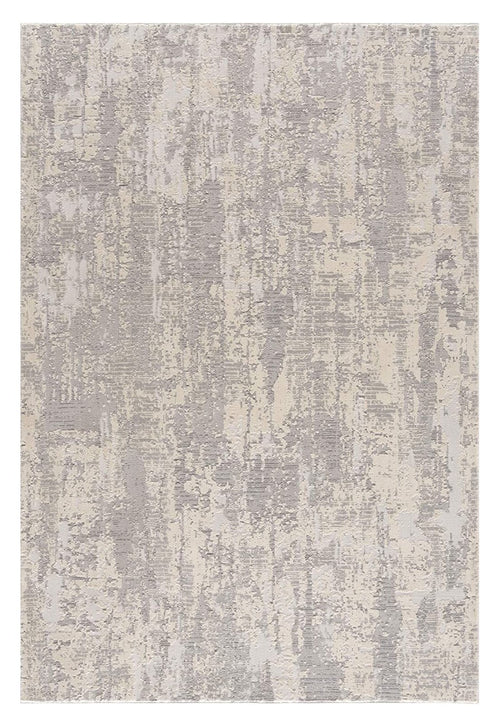 4’ X 6’ Gray Metro Modern Abstract Area Rug