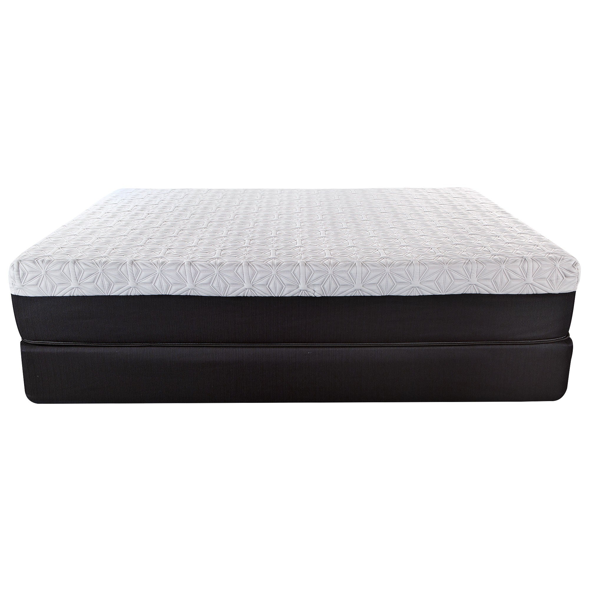 11.5" Lux Copper Infused Gel Memory Foam And High Density Foam Mattress Full