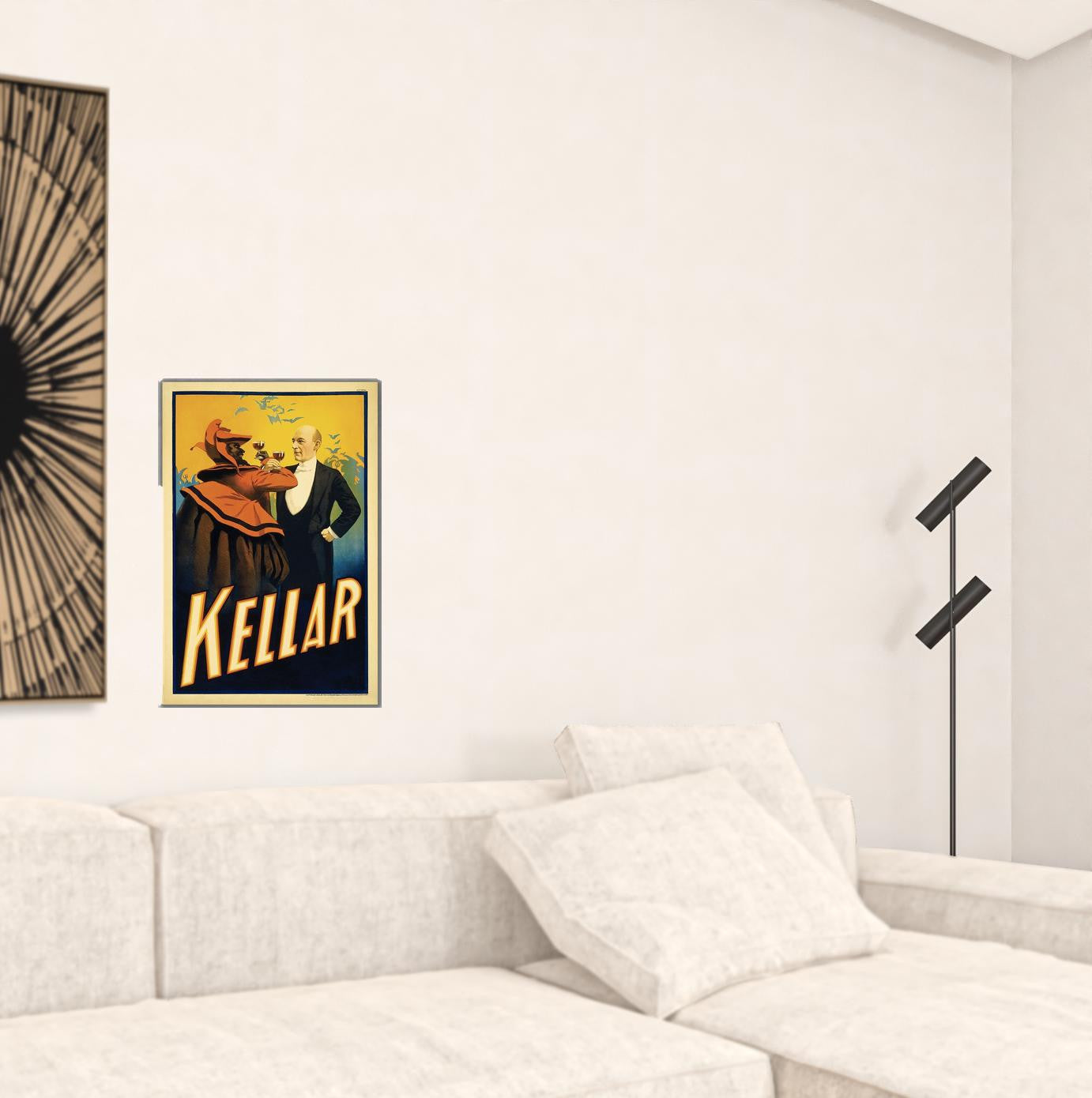 Kellar Drinks With The Devil Vintage Magic Unframed Print Wall Art