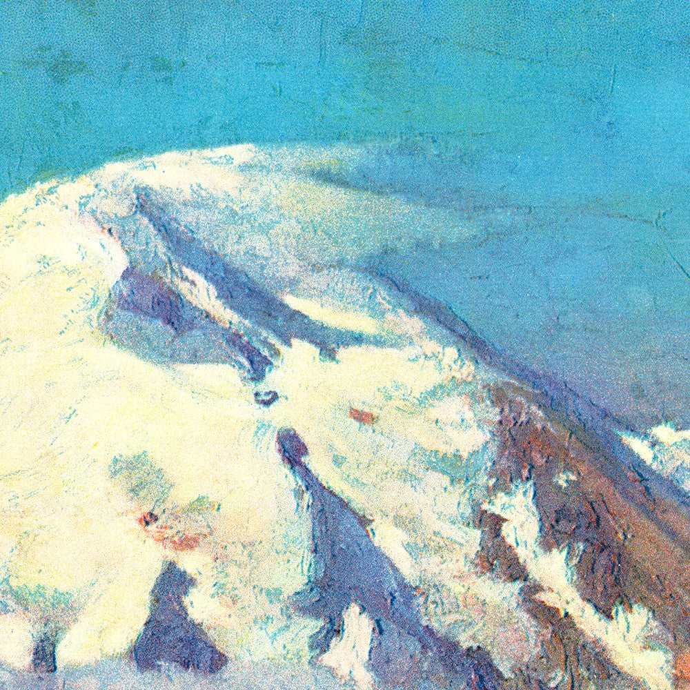 8.5" X 11" Mt. St. Helens C1920S Vintage Travel Poster Wall Art