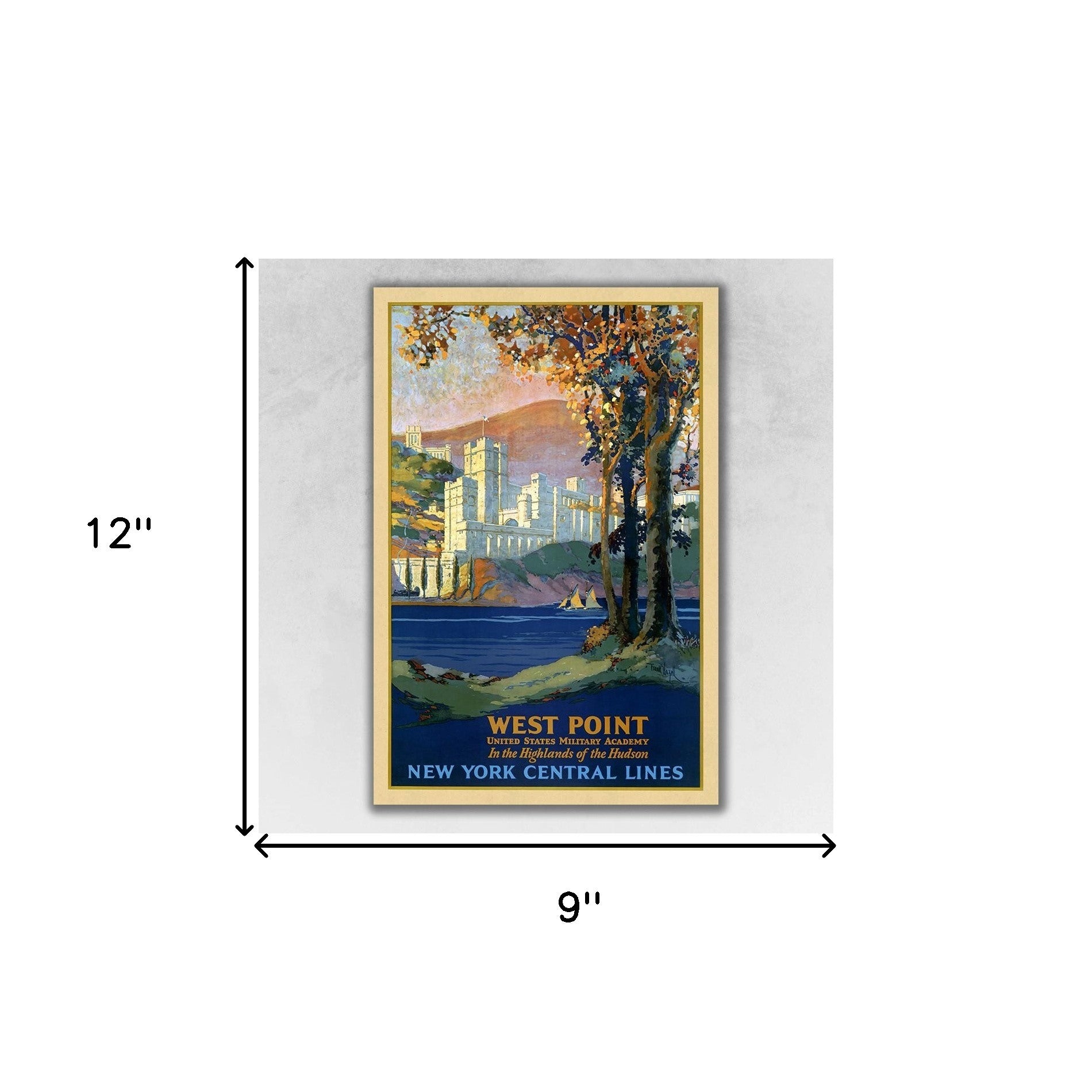 Vintage 1933 Chicago Worlds Fair Unframed Print Wall Art