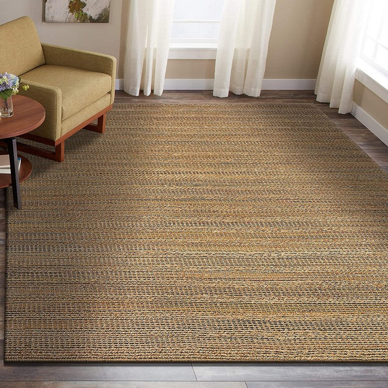 8’ x 10’ Brown Braided Jute Area Rug