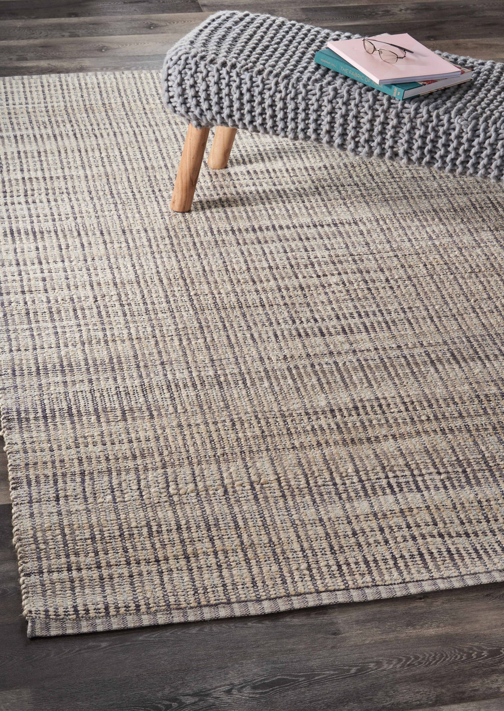 9’ x 12’ Brown and Beige Toned Jute Area Rug