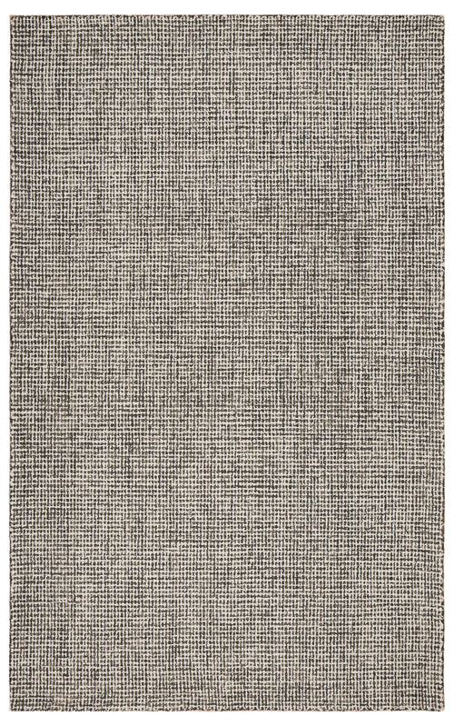 5' X 8' Gray Wool Dhurrie Handmade Area Rug