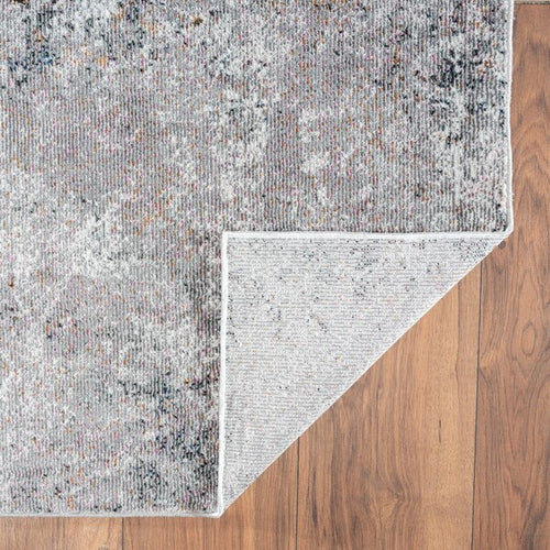 8’ x 10’ Light Gray Modern Abstract Area Rug